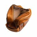 Andar Oxford Leather Dopp Kit Camel Tan