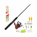 Zebco Spinning Combo Fishing Rod with Tackle Wallet