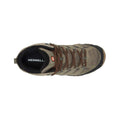 Merrell Men's Moab 3 Mid Waterproof Boots - Wide, Olive Gum, alternate view 4