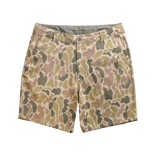 Marsh Wear Men's Prime Hagood Shorts Khaki Mallard Camo