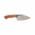 Primitive Woodsman Fireside Fixed Blade Knife Tan Micarta