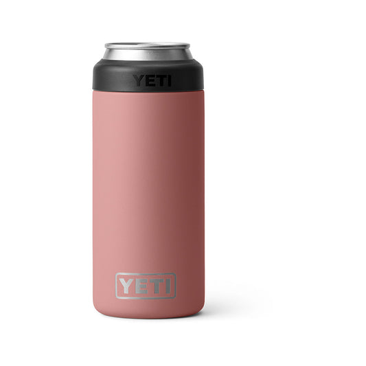 YETI Rambler Colster Slim Can Cooler - 12 Ounces Sandstone Pink