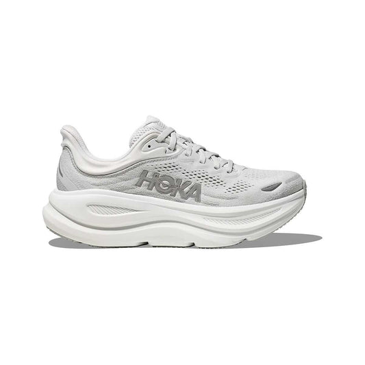 HOKA Women's Bondi 9 Shoes - Wide Stardust Silver