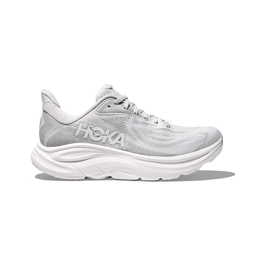 HOKA Women's Clifton 10 Shoes - Wide Cosmic Grey Stardust