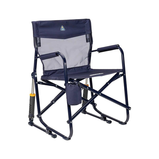 Color swatch for GCI Outdoor Freestyle Rocker Elite Chair in Black