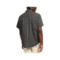 Howler Brothers Men's Hibiscus Ribbons H Bar B Short Sleeve Snapshirt  Antique Black