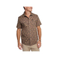 Howler Brothers Men's Bouquets H Bar B Short Sleeve Snapshirt Morel