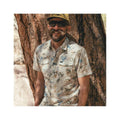 Howler Brothers Men's Ecosistema H Bar B Short Sleeve Snapshirt, Sand, alternate view 6