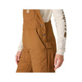 Carhartt Women's Loose Fit Canvas Work Overall, Carhartt Brown, alternate view 8