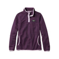 L.L.Bean Women's Airlight Knit Long Sleeve Pullover, Eggplant, alternate view 2