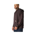 Men's Re-Engineered Relaxed Fit Midweight Garment Dyed French Terry Graphic Sweatshirt  Dark Sepia