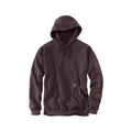 Men's Re-Engineered Relaxed Fit Midweight Garment Dyed French Terry Graphic Sweatshirt  Dark Sepia