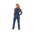 Dovetail Workwear Women's Go To Stretch Canvas Overalls, Atlanticblue, alternate view 1