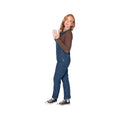 Dovetail Workwear Women's Go To Stretch Canvas Overalls, Atlanticblue, alternate view 3