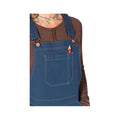 Dovetail Workwear Women's Go To Stretch Canvas Overalls, Atlanticblue, alternate view 8