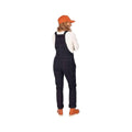 Dovetail Workwear Women's Go To Stretch Canvas Overalls, Carbonblack, alternate view 1
