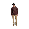 Free Fly Men's Bamboo Northcoast Fleece Pullover Hoodie  Chestnut
