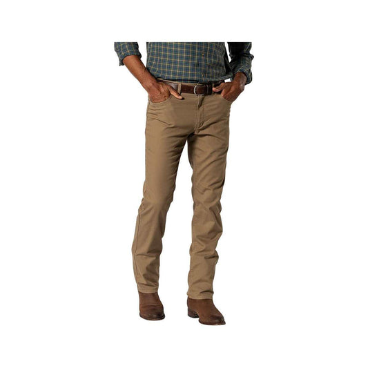 Duck Head Men's Classic Fit Pinpoint Canvas Five-Pocket Pants Weathered Oak