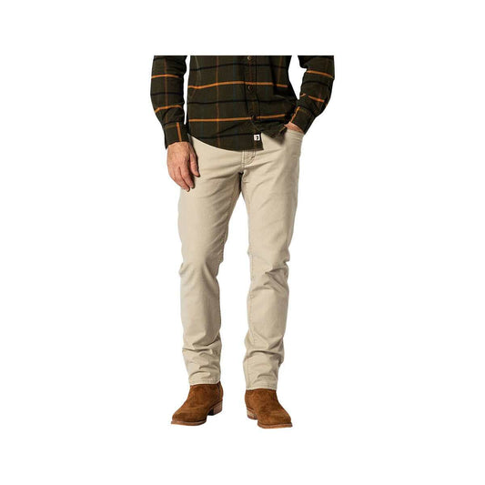 Duck Head Men's Weldon Garment Dyed Five-Pocket Pants Sandstone