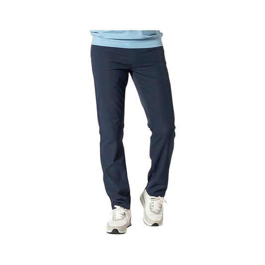 Duck Head Men's Long Drive Performance Five-Pocket Pants Navy