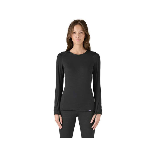 Patagonia Women's Capilene Thermal Weight Crewneck Top Black