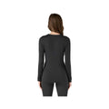 Patagonia Women's Capilene Thermal Weight Crewneck Top, Black, alternate view 1