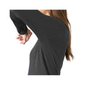 Patagonia Women's Capilene Thermal Weight Crewneck Top, Black, alternate view 3