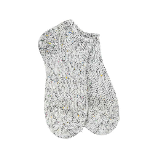 World's Softest Women's Weekend Ragg Low Socks Rocky Confetti