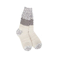 World's Softest Women's Gallery Textured Crew Socks Cookie Dough Mlt