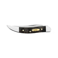 Smooth Black Curly Oak Small Texas Toothpick Knife