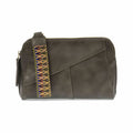 Joy Susan Gigi Crossbody Bag with Woven Wristlet Strap Khaki
