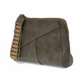 Joy Susan Gigi Crossbody Bag with Woven Wristlet Strap Khaki