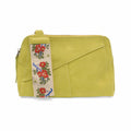 Joy Susan Gigi Crossbody Bag with Woven Wristlet Strap Key Lime