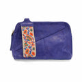 Joy Susan Gigi Crossbody Bag with Woven Wristlet Strap Cobalt