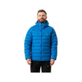 Mac in a Sac Men's Summit Hooded Down Jacket Ocean Blue