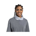 Buff CoolNet UV Half Neckwear Dusted Lt Gry