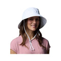 Women's Diamond Crest Sun Hat  White