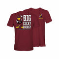 Eat More Tees Gamecocks Big Cocky Energy Short Sleeve T-Shirt  Garnet
