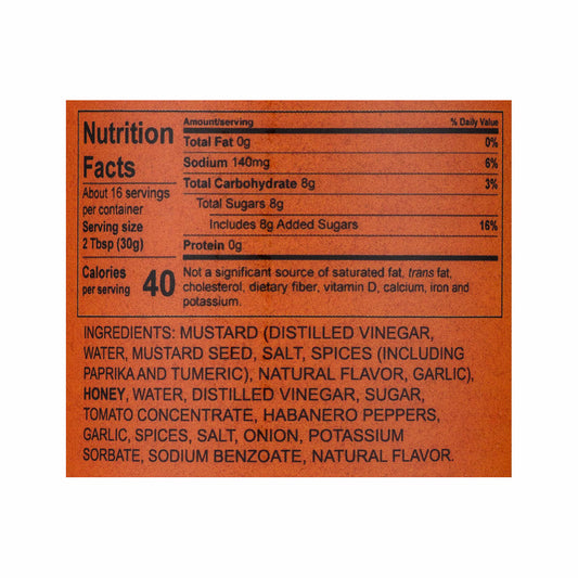 Savannah Bee Mustard Honey BBQ Sauce