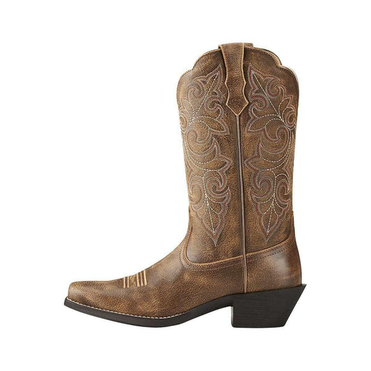 Ariat Women's Round Up Square Toe Western Boots  Vintage Bomber