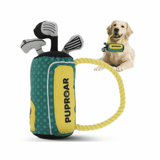 Golf Club Squeaky Dog Toy