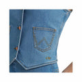 Wrangler Women's Lainey Wilson Blue Denim Vest, alternate view 4