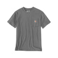Carhartt Men's Irvine Relaxed Eagle Short Sleeve T-Shirt  Weather Ash Htr