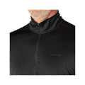 Carharrt Men's Force Sun Defender Relaxed 1/2 Zip Pullover  Black
