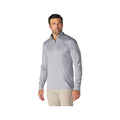 Carharrt Men's Force Sun Defender Relaxed 1/2 Zip Pullover Steel Htr