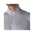 Carharrt Men's Force Sun Defender Relaxed 1/2 Zip Pullover  Steel Htr