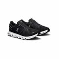 On Women's Cloud 6 Running Shoes - Wide Black White