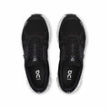 On Women's Cloud 6 Running Shoes - Wide, Black White, alternate view 4