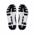 On Women's Cloud 6 Running Shoes - Wide, Black White, alternate view 5