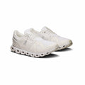 On Women's Cloud 6 Running Shoes - Wide White White